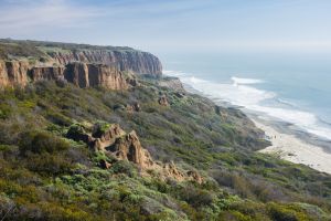 San Onofre State Beach Bluffs - by Justin Meissen - Wikimedia